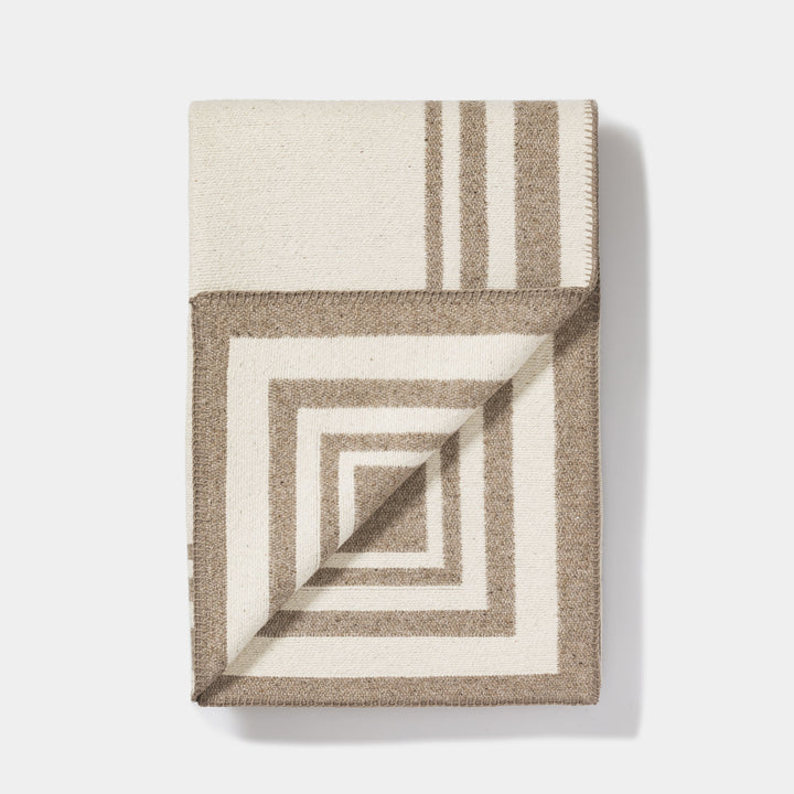 Ivory Taupe White