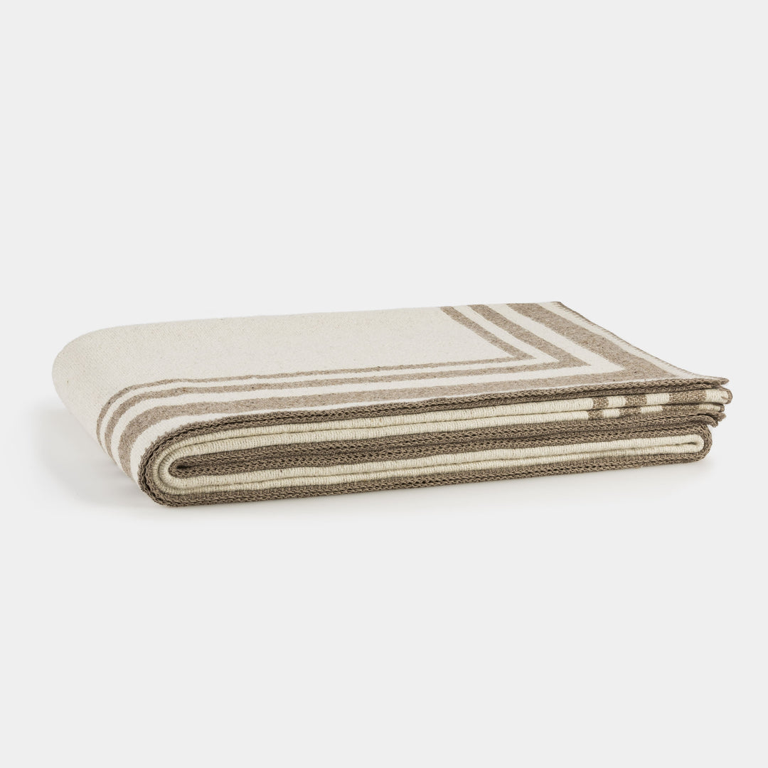 Ivory Taupe White
