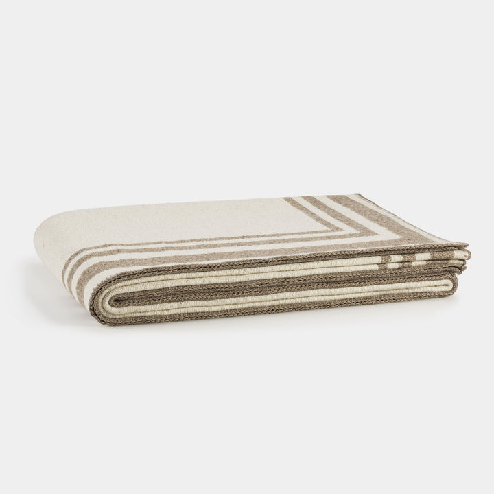 Ivory Taupe White