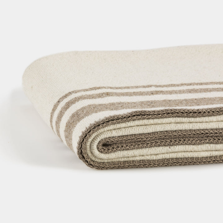Ivory Taupe White