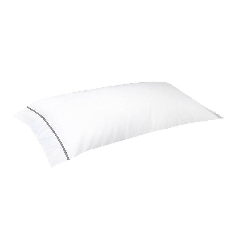 Silver. Pillowcase