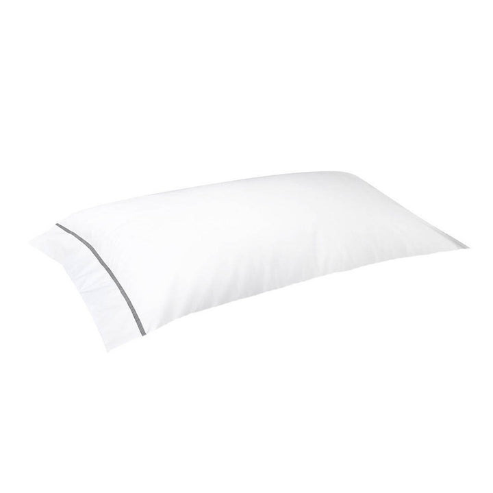 Silver. Pillowcase