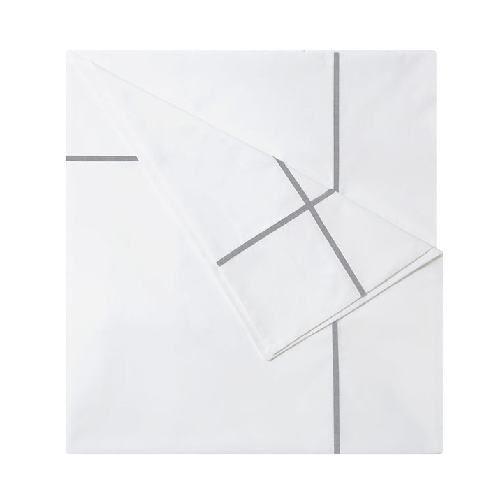 Silver. Duvet Cover