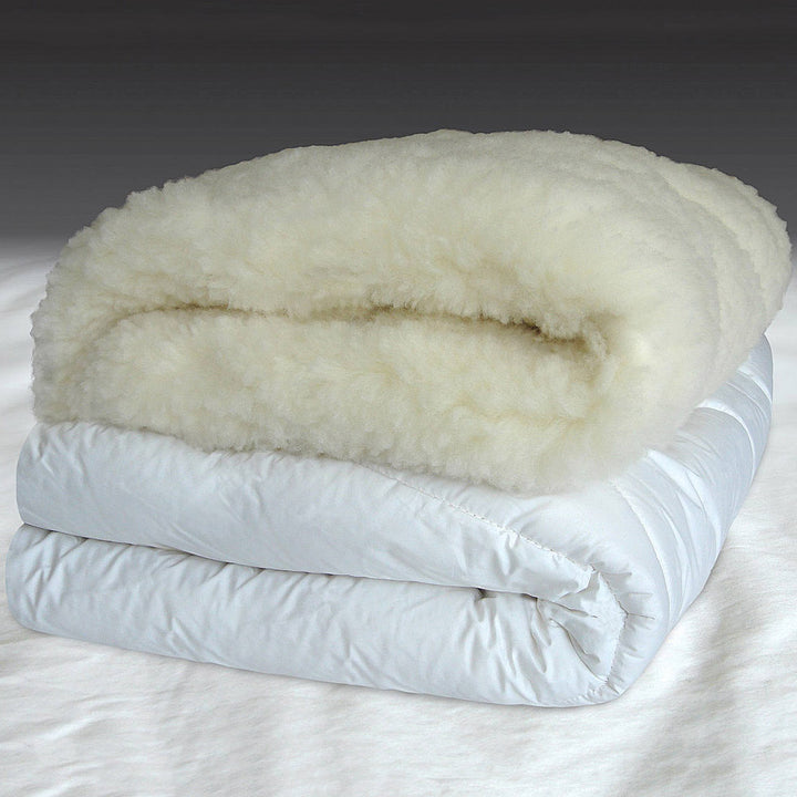 Reversible Wool Mattress Pad