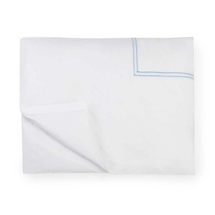 Duvet Cover. White/Blue