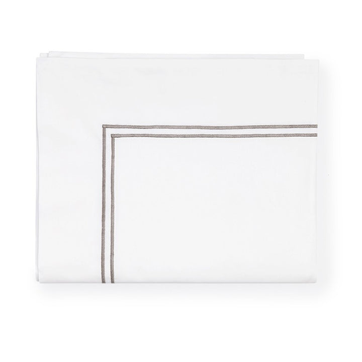 White/Grey. Flat Sheet