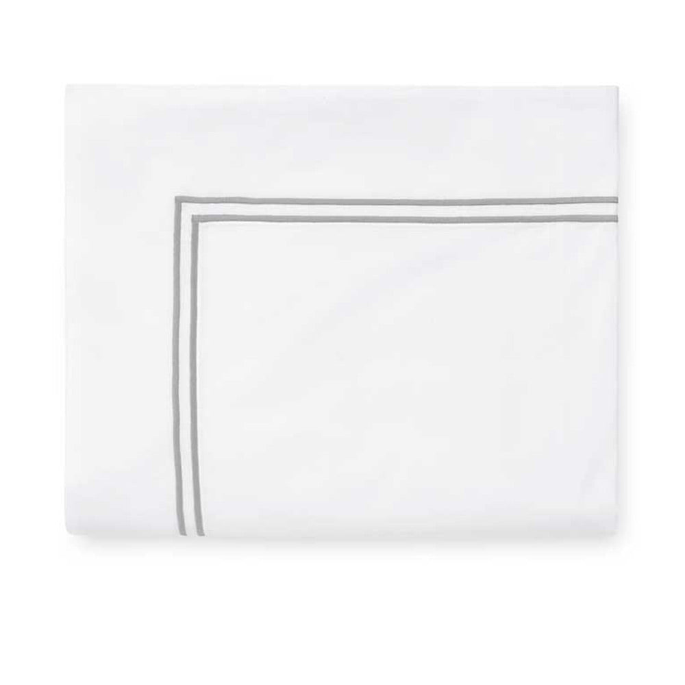 White/Silver. Flat Sheet
