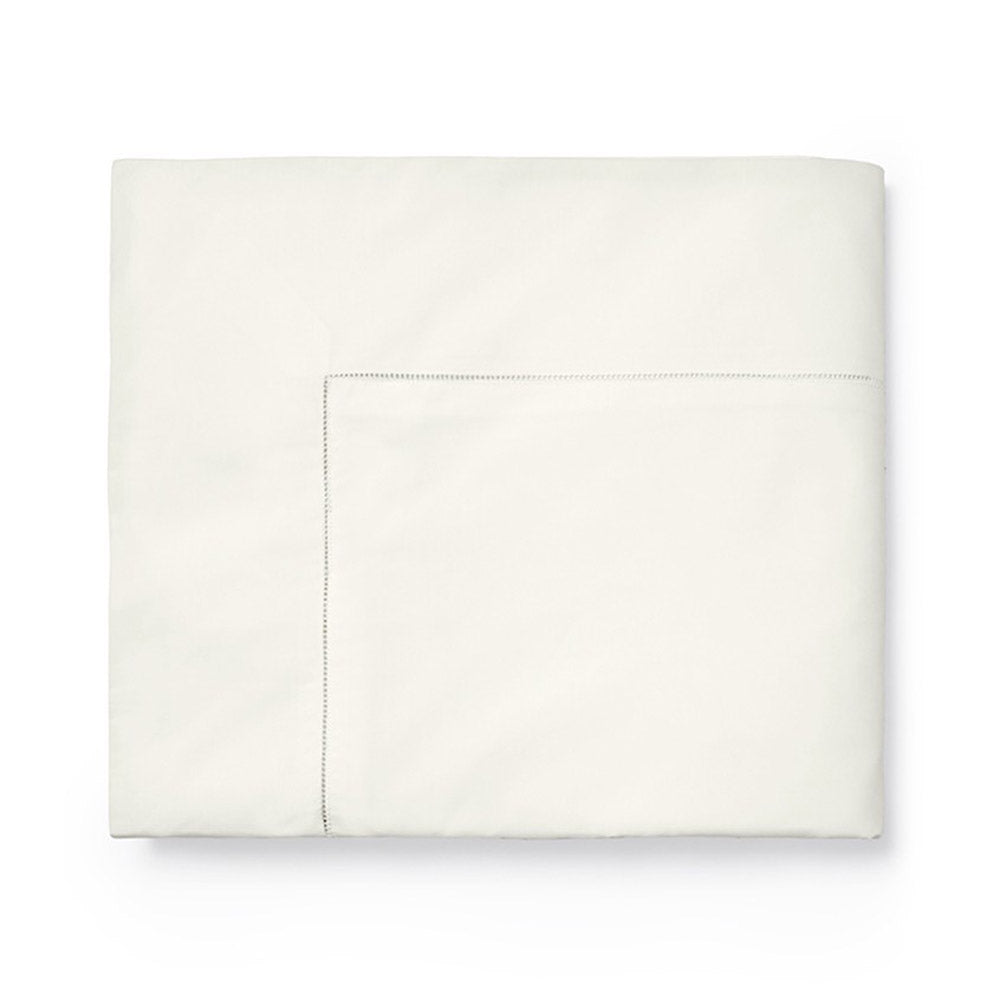Giza Percale Duvet Cover. Ivory