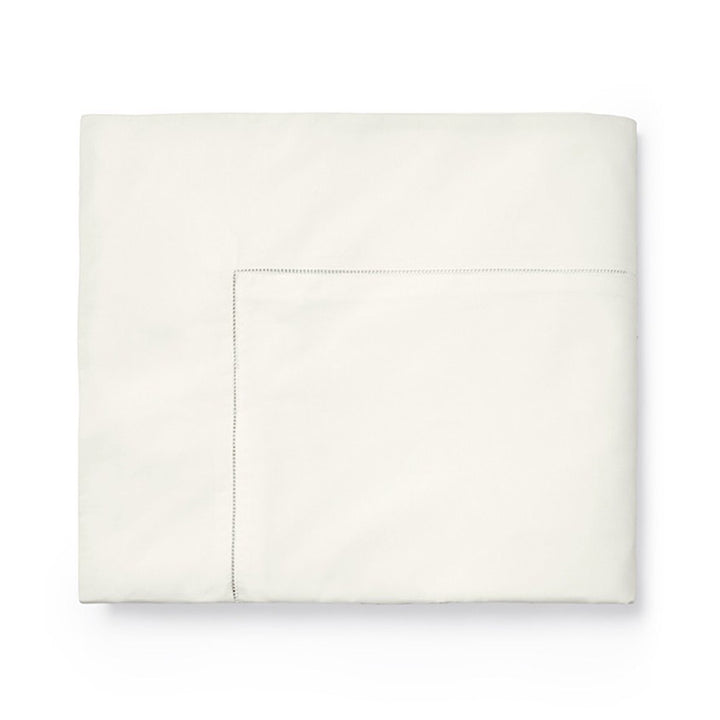 Giza Percale Duvet Cover. Ivory