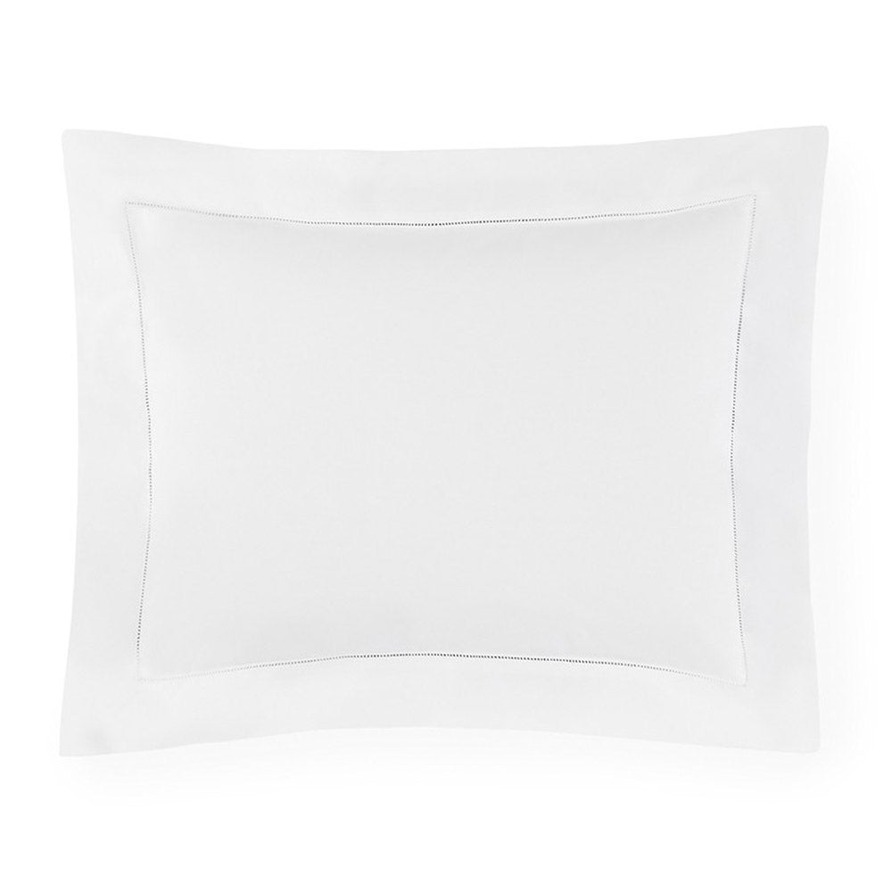 Giza Percale Sham. White