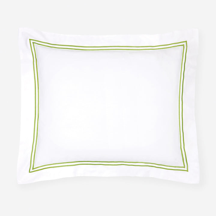 Euro Sham. White/Fern