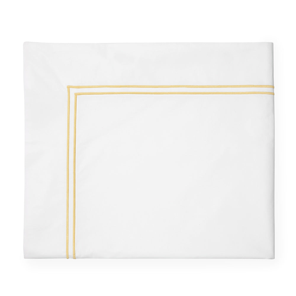 White/Banana. Flat Sheet