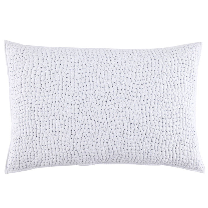 Light Indigo Hand Stitched Sham