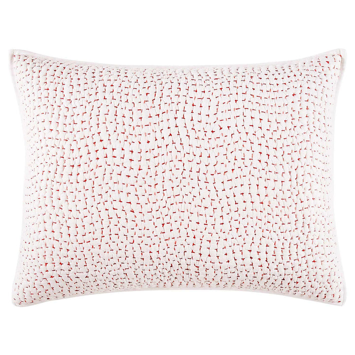 Lotus. Hand Stitched Sham