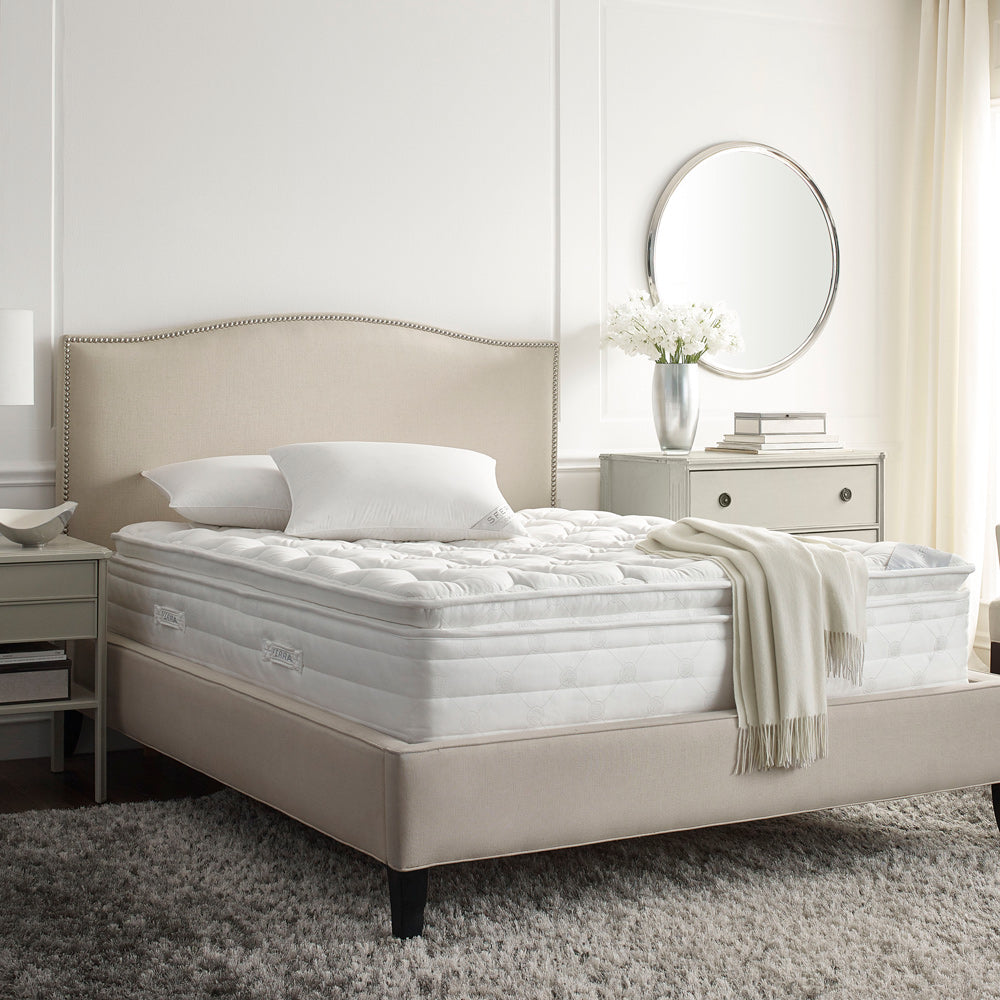 Sonno Notte Plush Pillow Top Mattress Set by Sferra