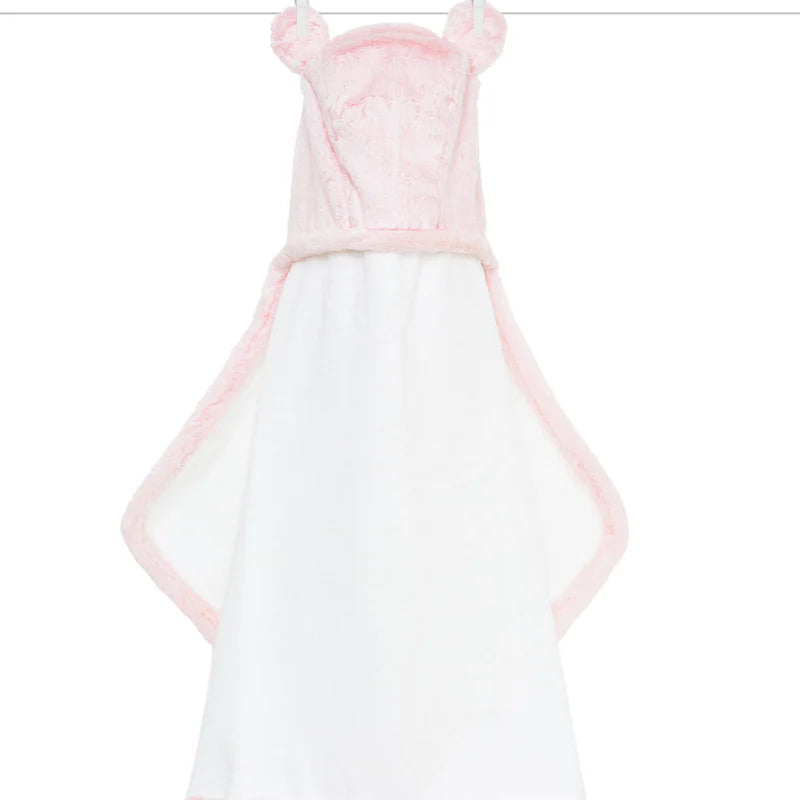 Pink Hooded Towel with Ears