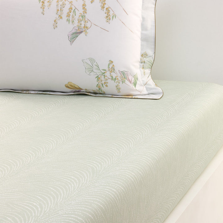 Pollen Fitted Sheet by Yves Delorme