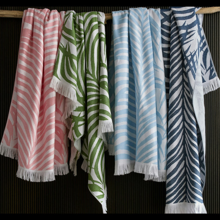 Zebra Palm Beach Towel