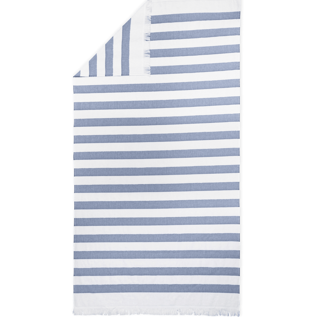 Navy Amado Beach Towel