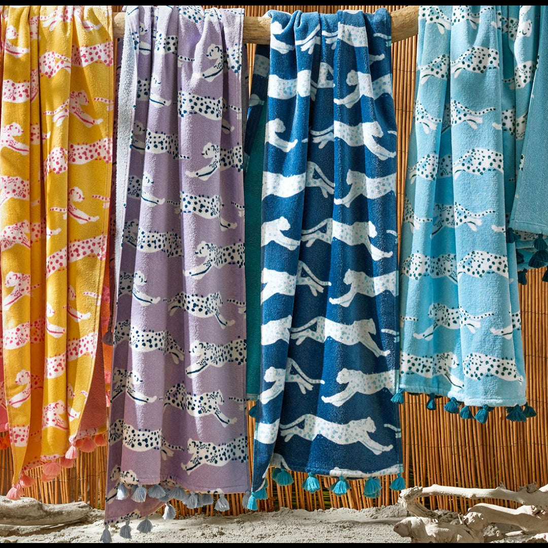 Leeping Leopard Beach Towels