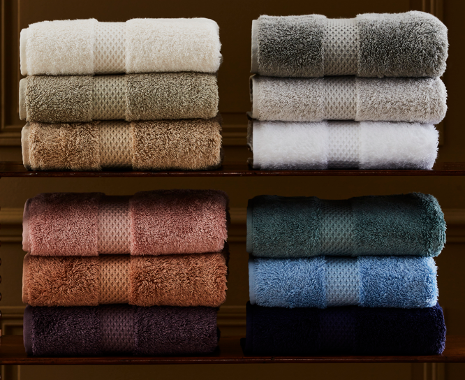 Etoile Wash Cloths by Yves Delorme