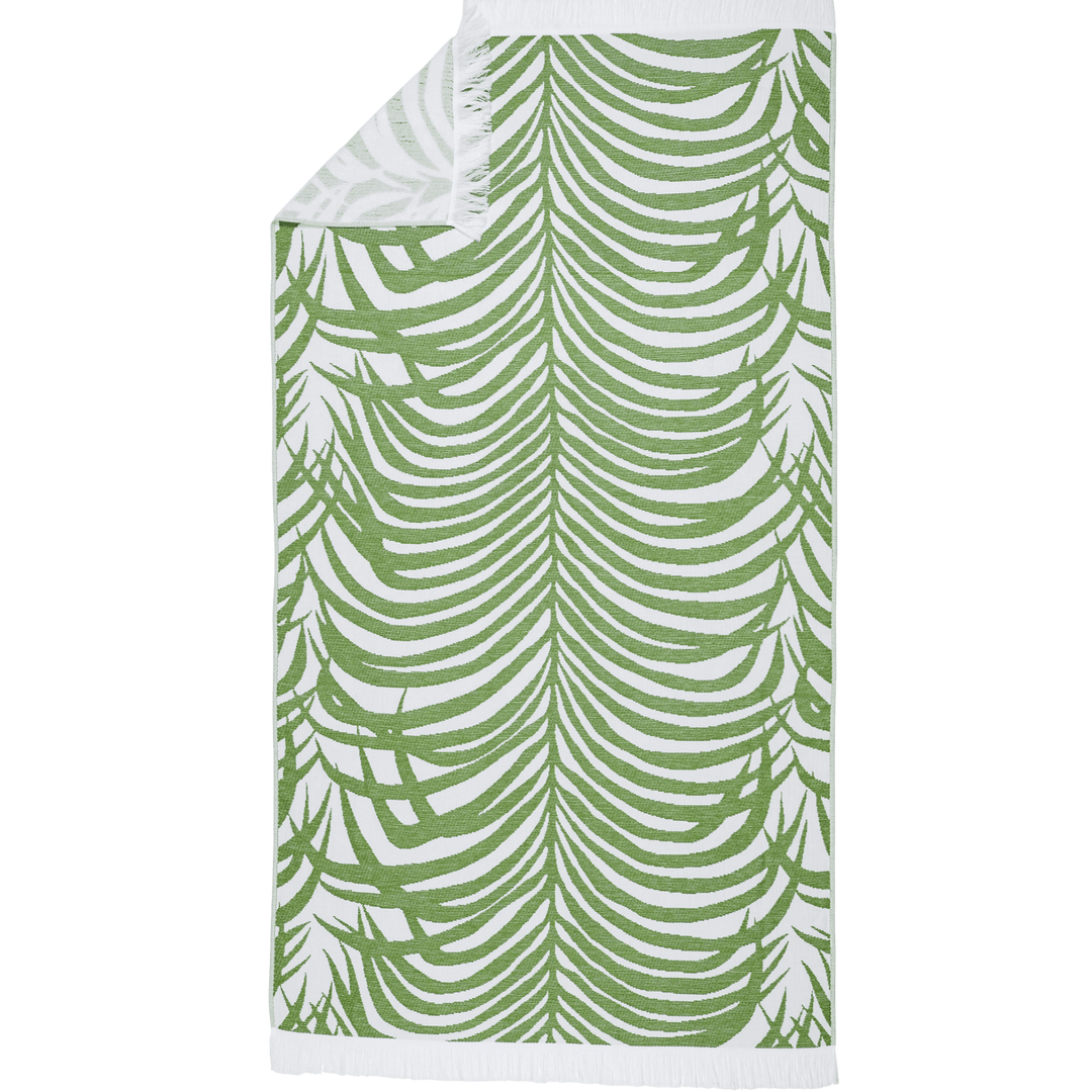 Jungle Zebra Palm Beach Towel
