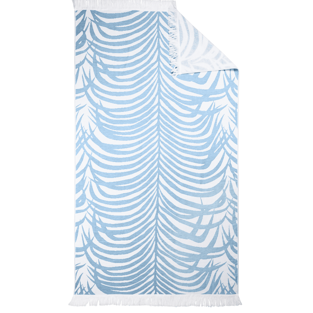 Pool Blue Zebra Palm Beach Towel
