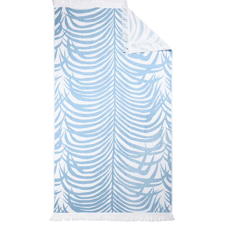 Pool Blue Zebra Palm Beach Towel