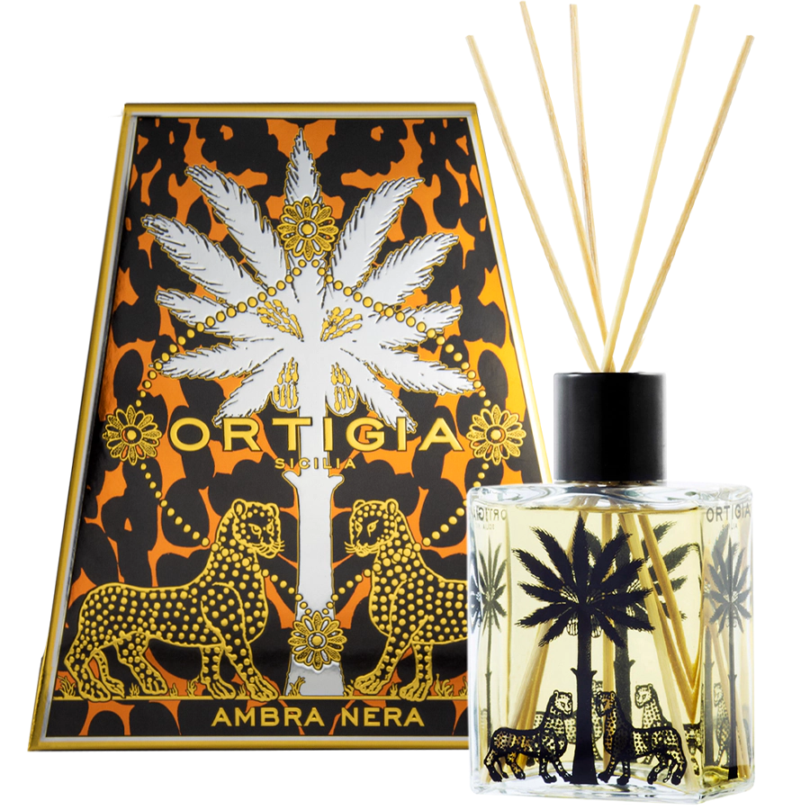 Ambra Nera Diffuser with beautiful packaging