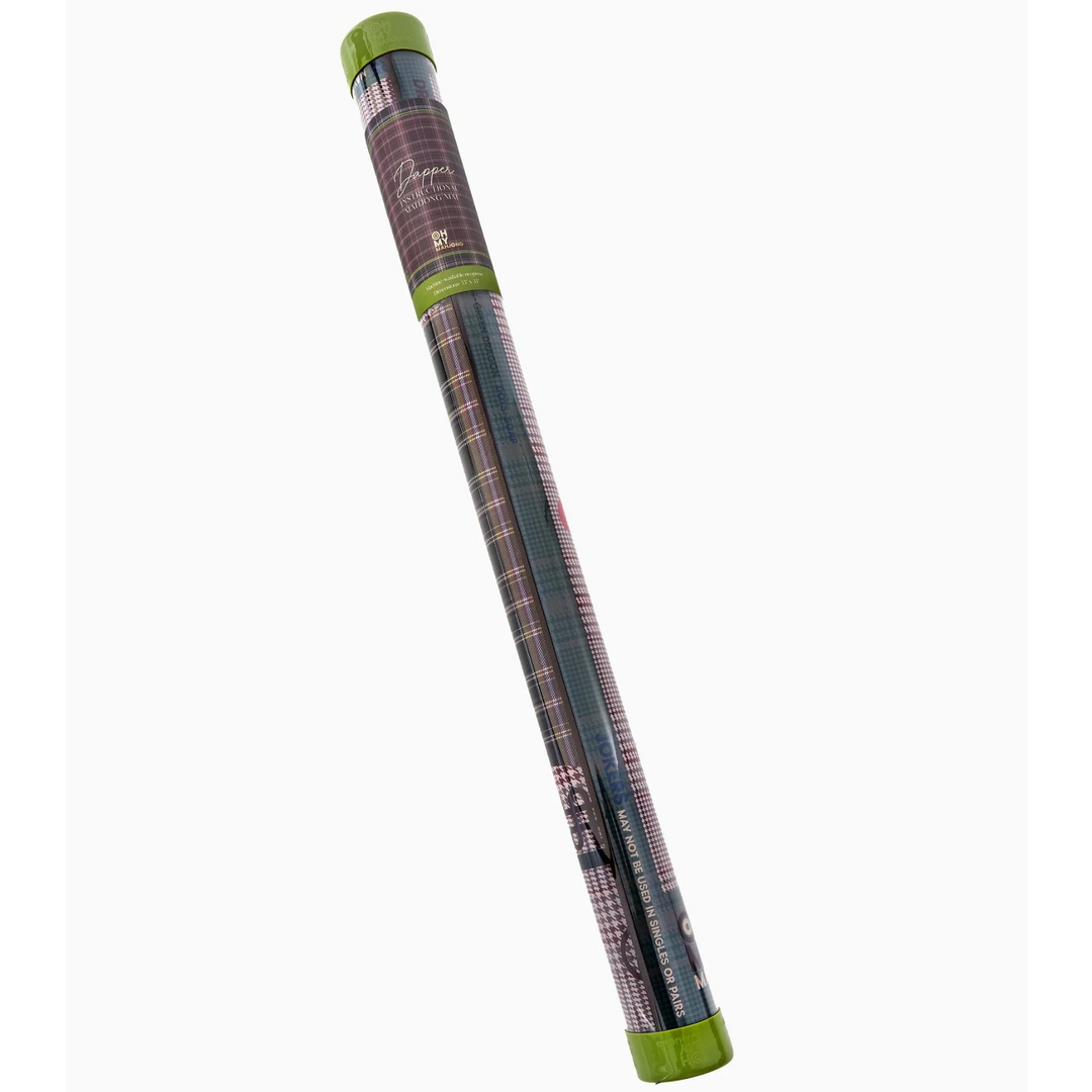 Dapper Mat rolled up in tube