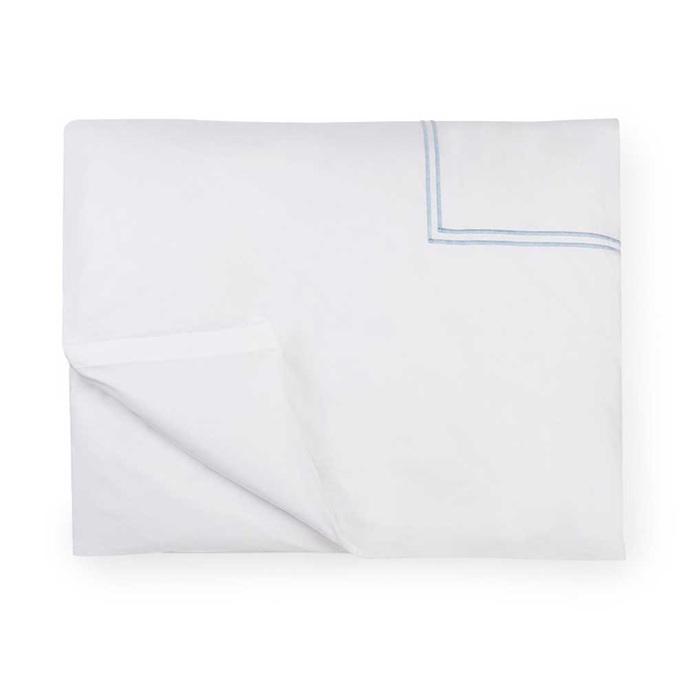 Duvet Cover. White/Blue