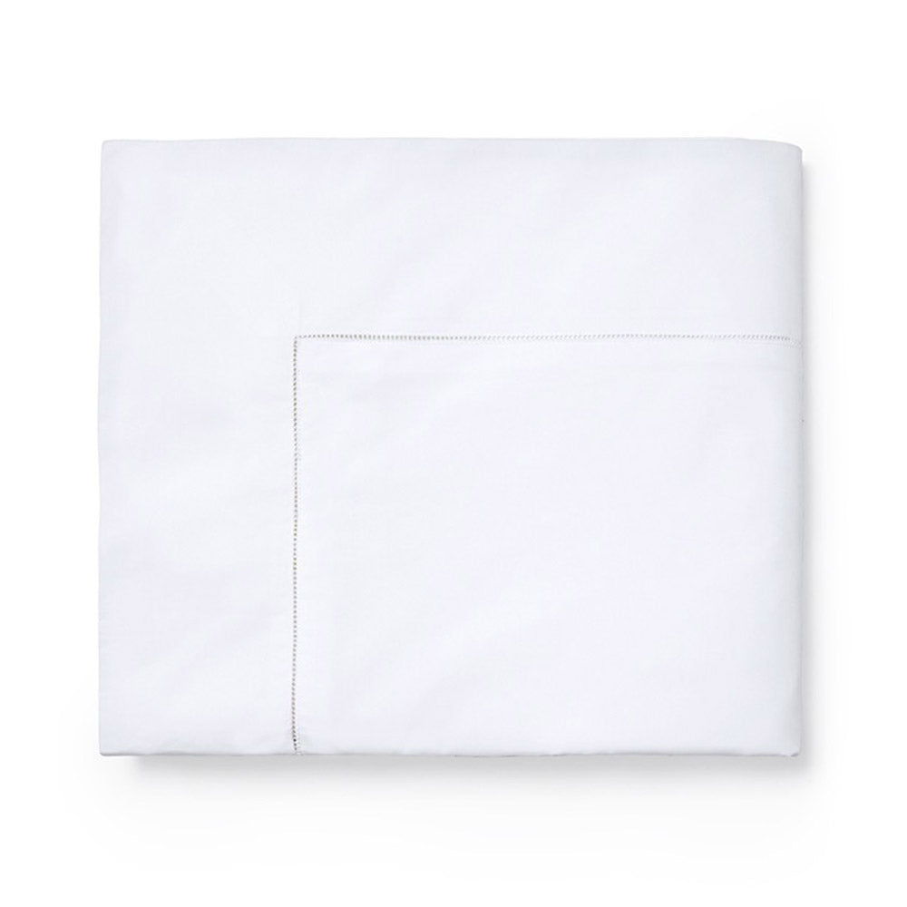Giza Percale Duvet Cover. White