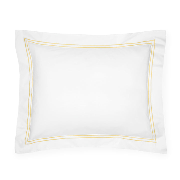 Sham. White/Banana