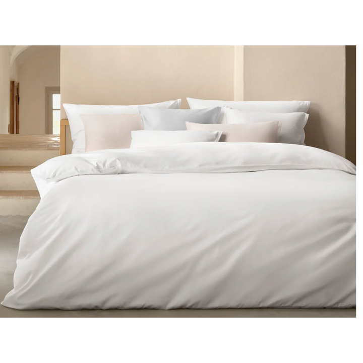 Satin Noblesse Uni Duvet Cover and Shams by Schlossberg Switzerland