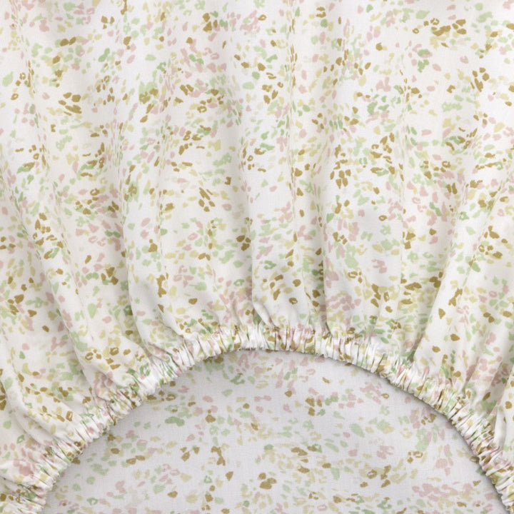 Close up fitted sheet
