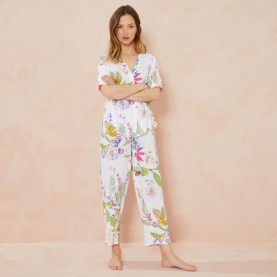 Flores Pajama Set by Laurence Tavernier