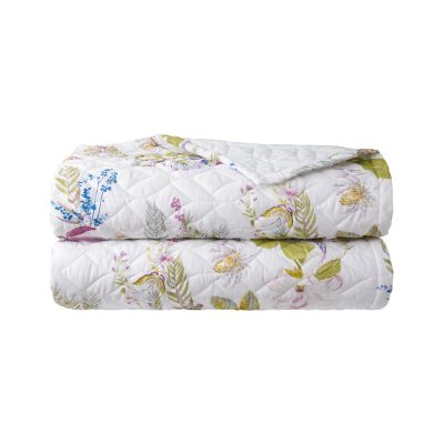 Flores Quilted Coverlet