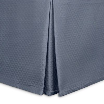 Bed Skirt in Steel Blue
