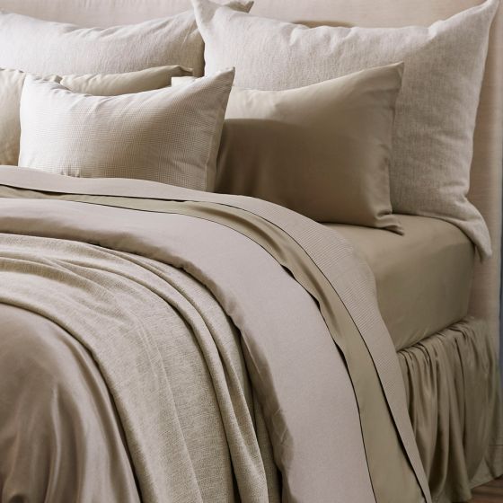 Bed by Fine Bed SDH Classic Legna Linens Skirts Brass |